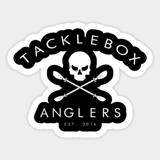 TACKLEBOXANGLERS® - CROSSBONES Sticker